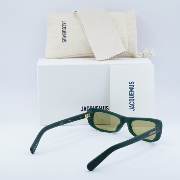 Jacquemus CAPRI JAC/55 C3 Rectangle Sunglasses - Green main image 10